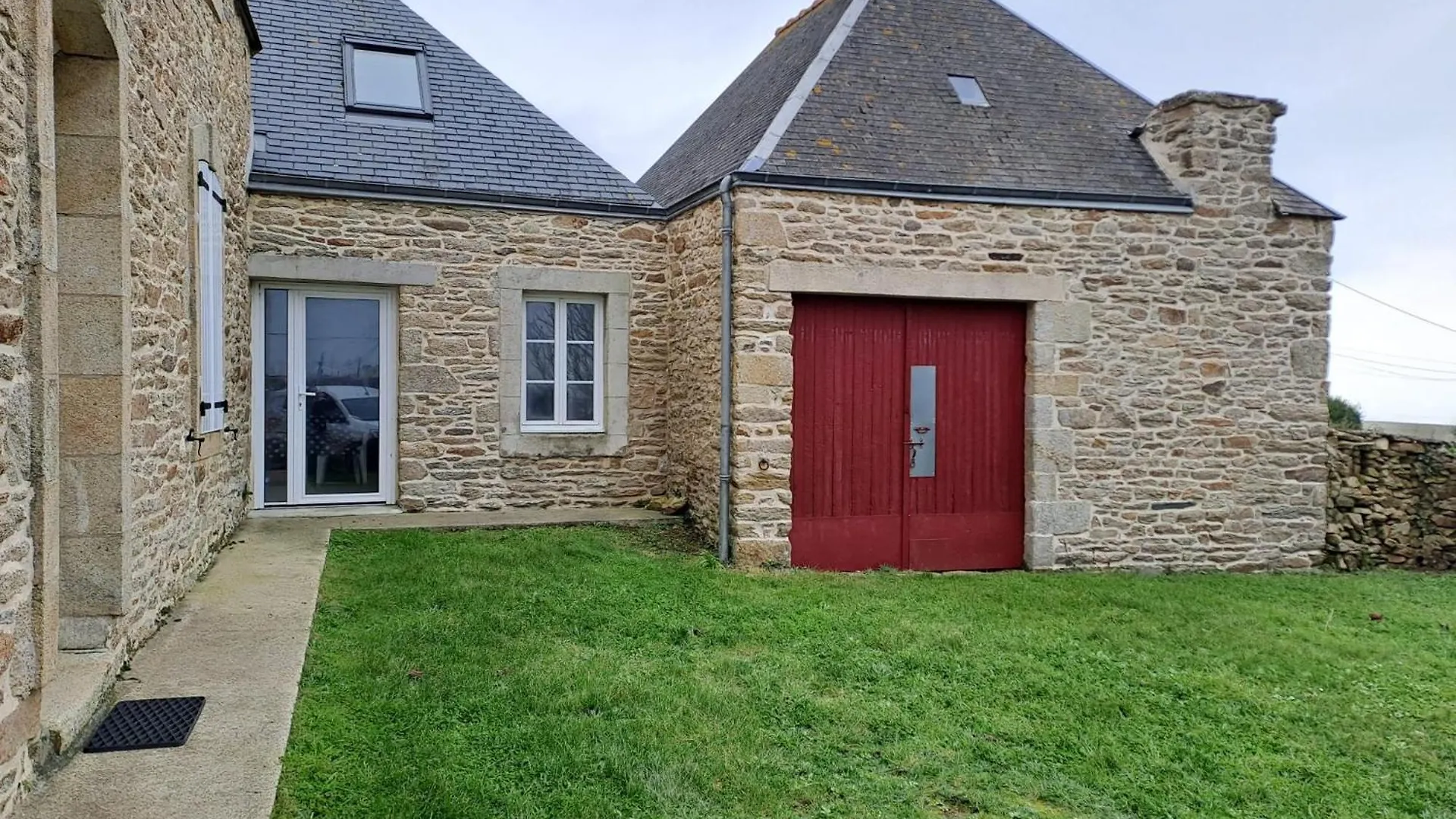 Ancien Corps De Ferme A Plozevet别墅 度假居